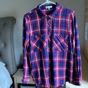 Grace & Lace Favorite Button Up Plaid